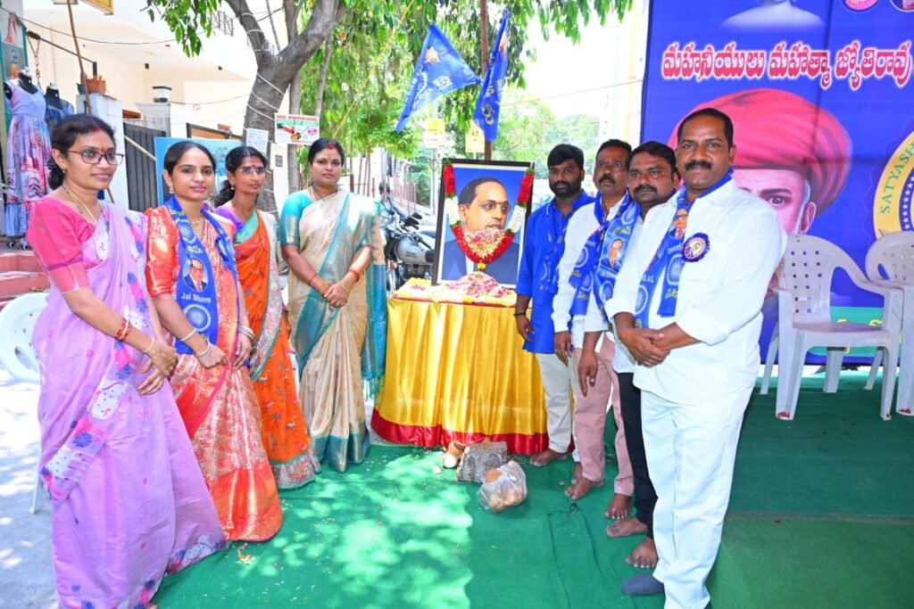 కొప్పు కళ్యాణ్ ఆధ్వర్యంలో డాక్టర్ బి.ఆర్ అంబేద్కర్ జయంతి వేడుకలు…
