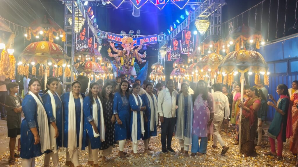 అట్టహాసంగా శుభోదయ కాలనీ వినాయకుడి నిమజ్జన వేడుకలు