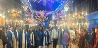 అట్టహాసంగా శుభోదయ కాలనీ వినాయకుడి నిమజ్జన వేడుకలు